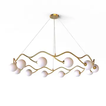 INSHINE White Bulb Bright Pendant Light