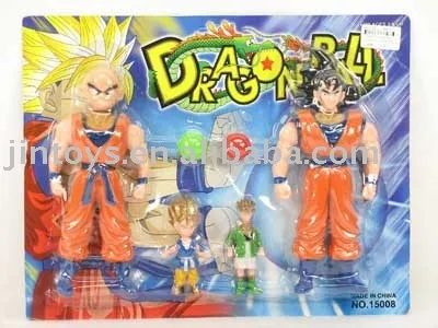 Plastic Children Toy, Cartoon Figures  (4in1)