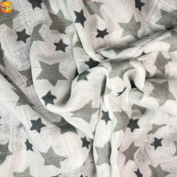 Produk Baru Kain Katun Dicetak Muslin Bayi