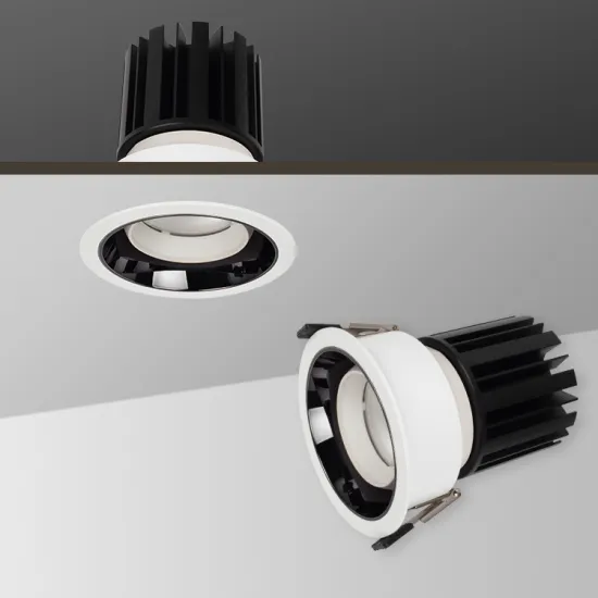 Modern High Power Adjustable Indoor Recessed LED Spotlight
