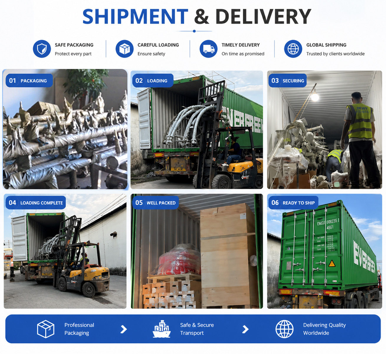 Delivery and packaging