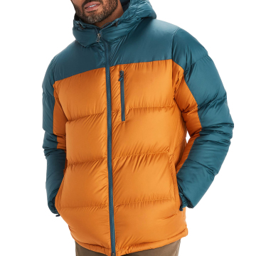 Men's Custom Winter Warm Duck Down Hoodies Fashion Puffer Jackets 2023