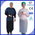 Nonwoven disposable surgical sterile hospital isolation gown