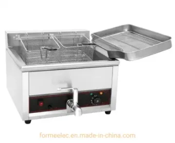 Western Kitchen Equipment 9kw Fryer 1-Tank 40L Electric Fryer