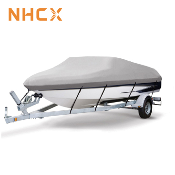 NHCX 600D Custom Waterproof Boat Cover for Trailerable Boats