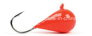 Red Tungsten Ice Fishing Jig Head From China Manufacturer