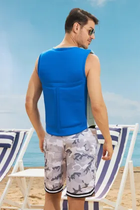 Factory Wholesale Super Stretch Neoprene Buoyancy Protective Undershirts for Swimming and Boating