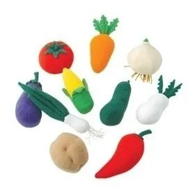 2015 high quality fruit and vegetables toys,plush custom toys