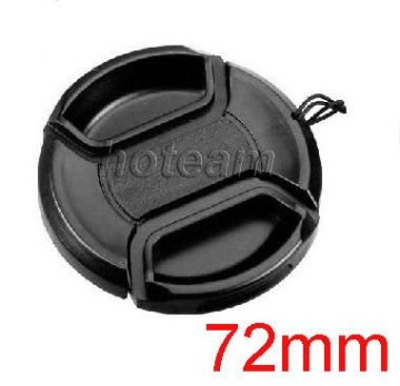 72mm snap on normal front lens cap for Nikon Canon photography