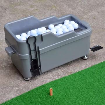 Semi-Automatic Golf Ball Dispenser 140 Ball Capacity