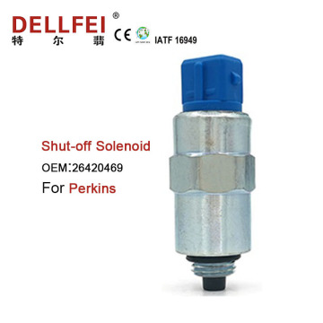 Válvula solenoide de corte de combustible de 12V 26420469 para Perkins