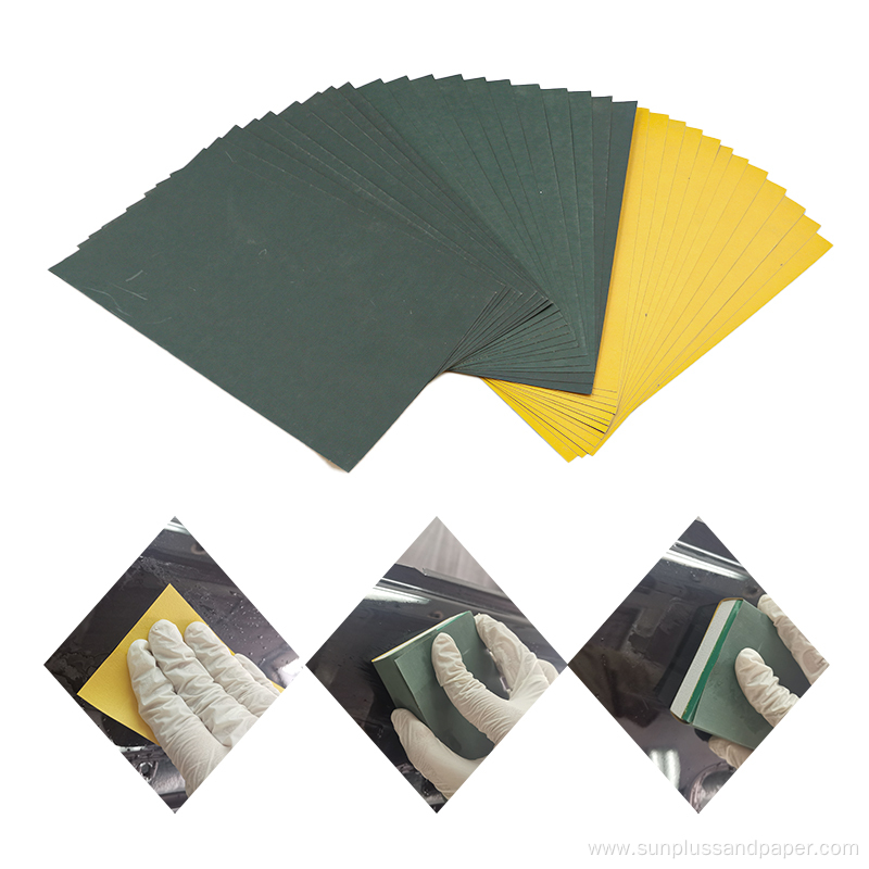 Silicon Carbide Sand Paper Wet Sandpaper Abrasives