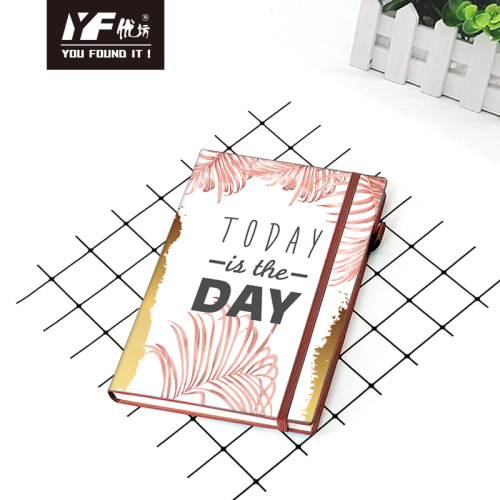 Mini Clipboard Today is the day PU hardcover notebook Factory