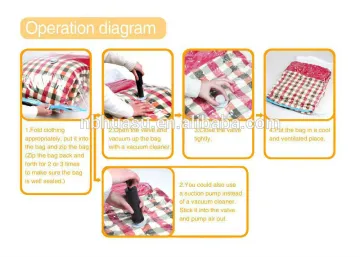 hot pa/pe zip lock bag clothes