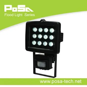 12 watt PIR led flood light (PS-L0202P)