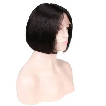 150% Density Colored Green/Pink/Blue/Purple Short Bob Wig with Baby Hair Pre-Plucked HD T Lace Front Human Hair Wigs for Women
