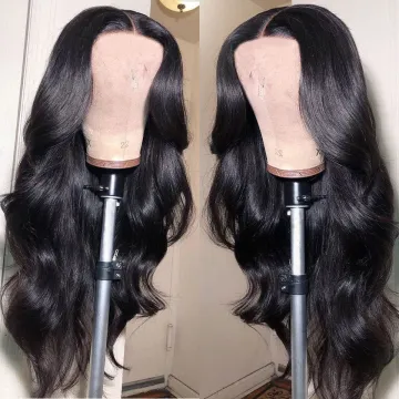 Best Hair Vendor Body Wave Pre Plucked Cuticle Aligned Human Hair HD T lace Wigs Transparent Lace Front Human Hair Wigs