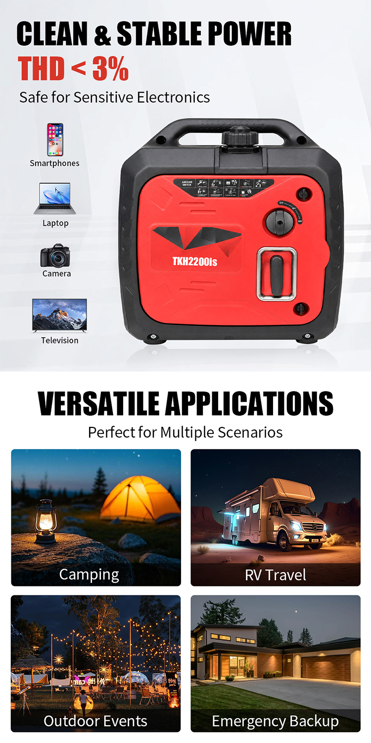 TKH2200is gasoline inverter generator(13)