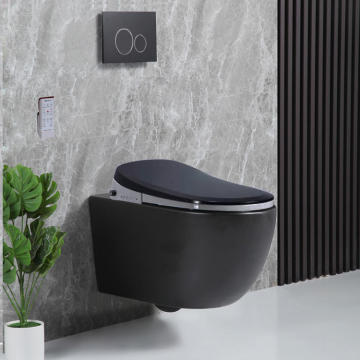 Wall Hung Toilet With Smart Toilet Seat