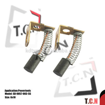 Little spark durable round carbon brushes for power tools