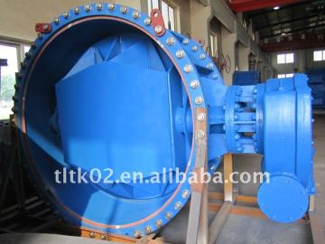 hydraulic butterfly valve of cast iron