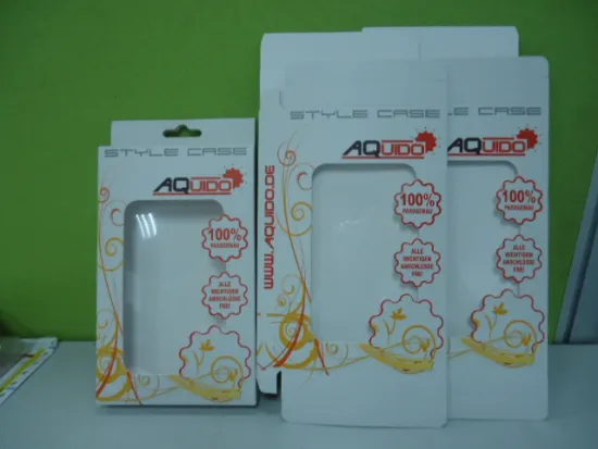 Accept custom printed paper packaging box with 250gsm cardboard