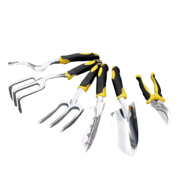 Anti-Rutsch-Grip-Kohlenstoff-DIY-Handwerkzeuge 6pcs Set für Garten