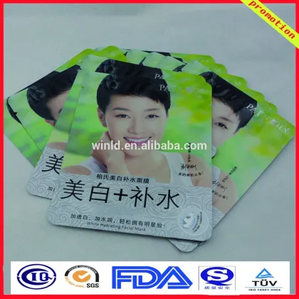 facial mask pouches