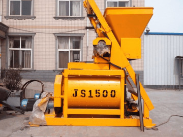 Concrete Mixer Twin Shaft In Concrete Batching Plant