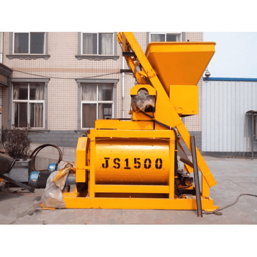 JS1500 Concrete Mixer Price Hot Sale JS1500 Stationary Twin Shaft Concrete Mixer Supplier