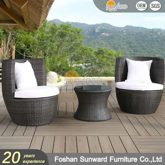 Modern Balcony Teak Sofa Set
