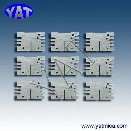 Mica laser cutting processing hot plate spare parts
