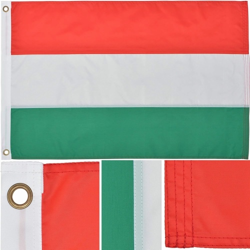 red white green Hungary national flag