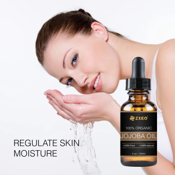 Private Rótulo Privado Prensado a frio Jojoba Oil atacado Jojoba Oil portador de óleo para face Skin Hair Body Massage