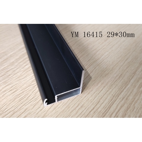 China Black oxide Aluminum solar panel frame 29*30 Factory