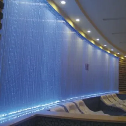 RGBW Professional Lighting Water Curtain LED Fiber Optic Lights
