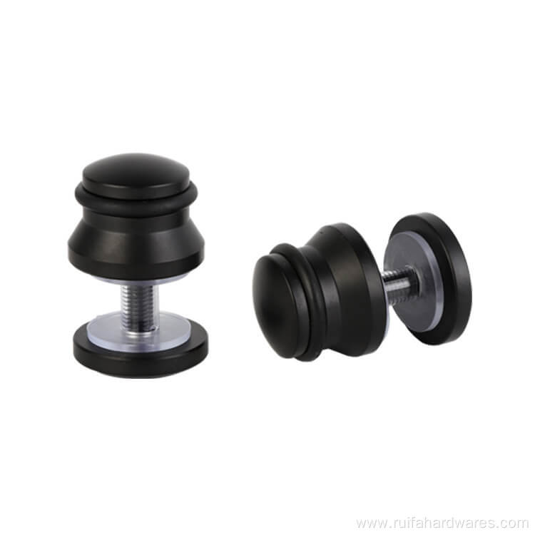Black Stainless Steel Glass Sliding Door Rollers