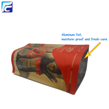 Kundengebundener Entwurf wasserdichte Kraftpapier-Pulver-Tasche