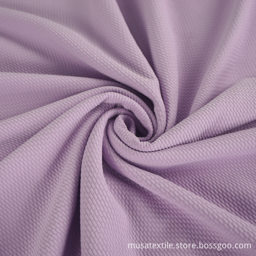 Eco-friendly Polyester Solid Bullet Fabric for Baby Bows