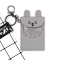 Custom cute animal pattern PU card holder