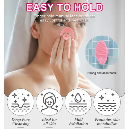 Hot Sale 3 in 1 Skincare Facial Cleansing Brush Set