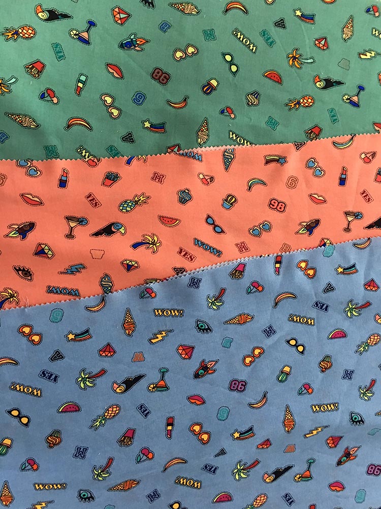 Child Interest Design Rayon Challis 32S Printing Fabric