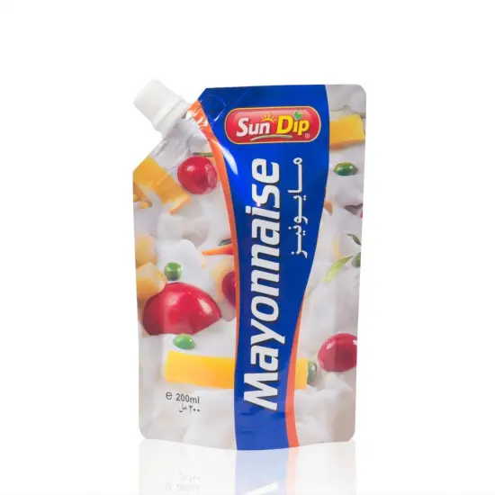 Customized Stand Up Pouch with Spout Top Stand Up Pouches