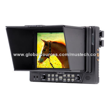 MustHD 7 inches LCD field monitor with HDMI for DSRL camera