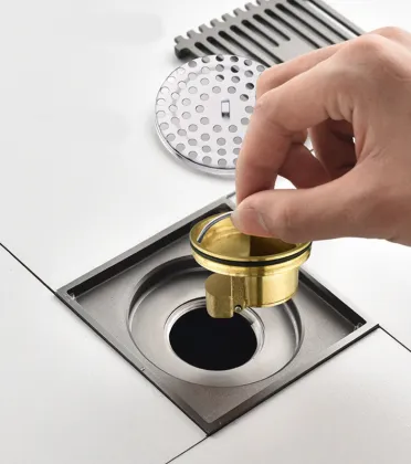 Odor Proof Bathroom Floor Drain System