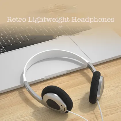 TK Classic American Retro Wired Headphones