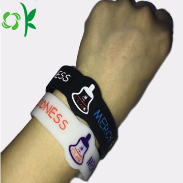 BPA Free High-end Silicone Bracelet For Promotion Gift