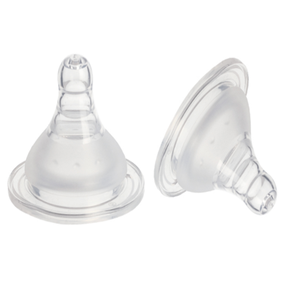 Milk Teat Silicone Feeding Nipple Wide M