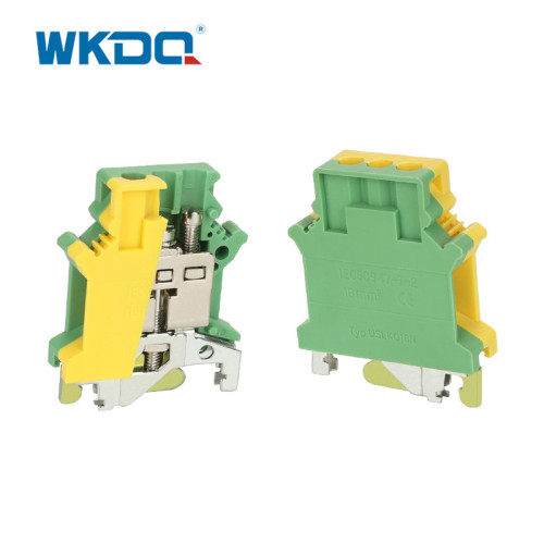 DIN Rail Ground Terminal Block