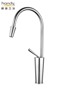Single Lever Kitchen Brass Chrome Mixer